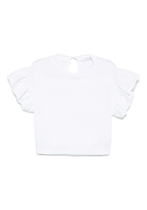 T-shirt con ruches U+E' BY MISS GRANT | UE1785FIORD